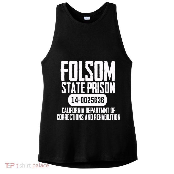 Folsom Prison Ladies PosiCharge Tri-Blend Wicking Tank