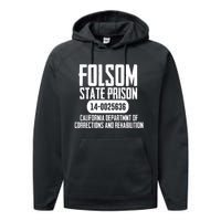 Folsom Prison Performance Fleece Hoodie