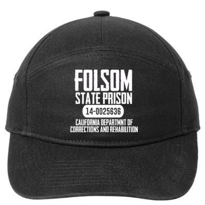 Folsom Prison 7-Panel Snapback Hat