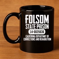 Folsom Prison 11oz C Handle Ceramic Mug