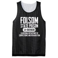 Folsom Prison Mesh Reversible Basketball Jersey Tank