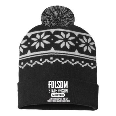 Folsom Prison USA-Made Snowflake Beanie