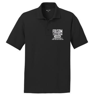 Folsom Prison PosiCharge RacerMesh Polo