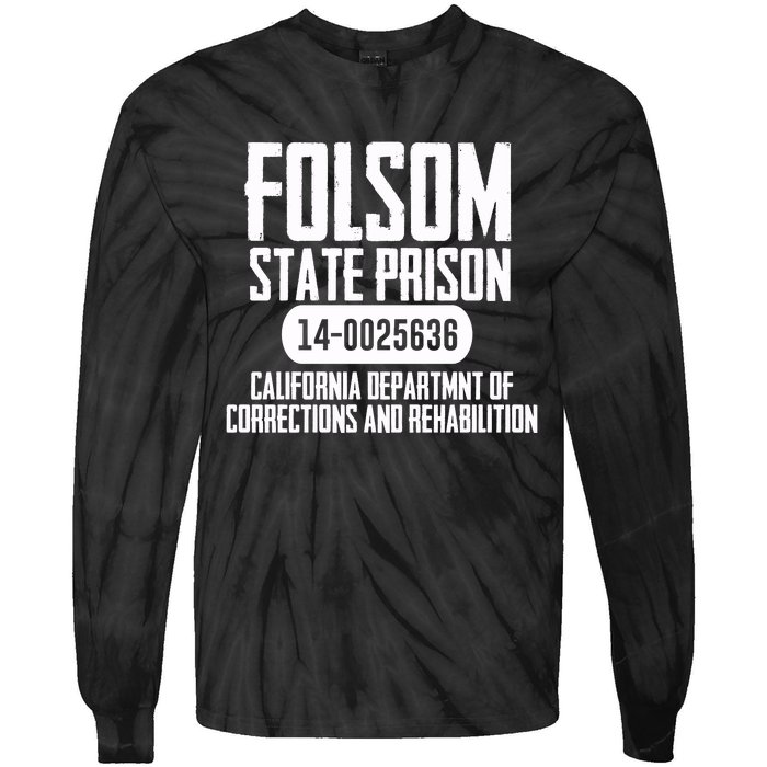 Folsom Prison Tie-Dye Long Sleeve Shirt