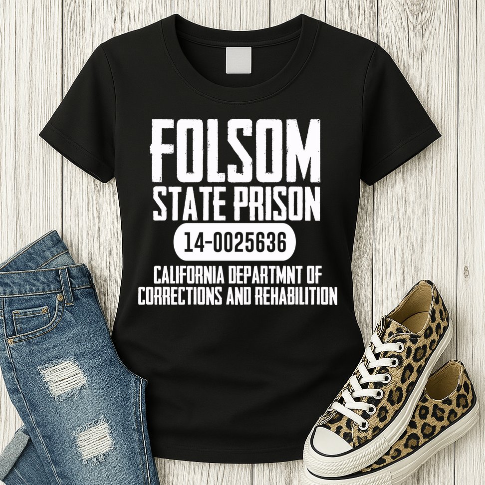Folsom Prison Womens T-Shirt