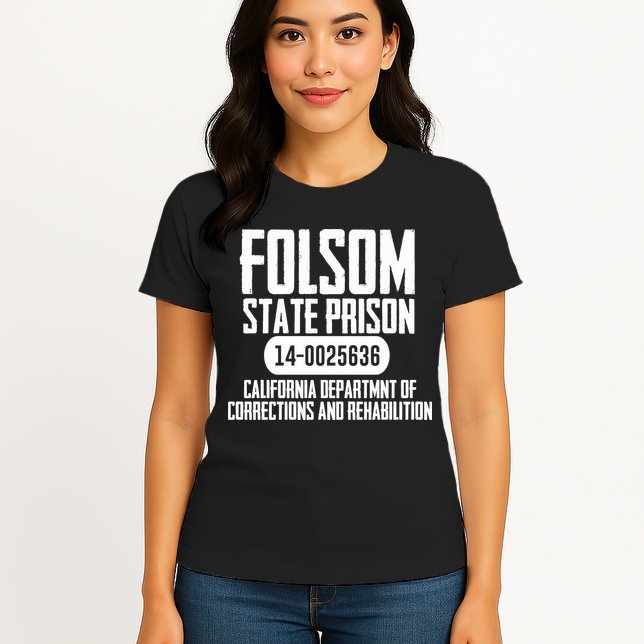 Folsom Prison Womens T-Shirt