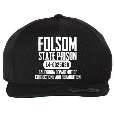 Folsom Prison Wool Snapback Cap