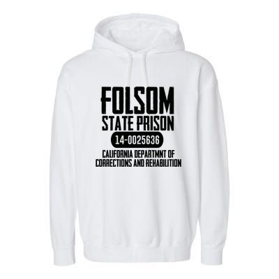 Folsom Prison Garment-Dyed Fleece Hoodie