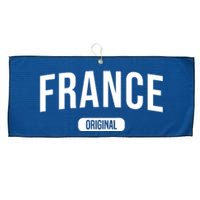 French Pride France Large Microfiber Waffle Golf Towel