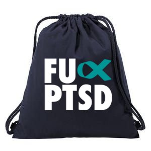 Fu Ptsd Funny Gift Post Traumatic Stress Disorder Awareness Gift Drawstring Bag