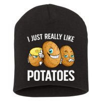 Funny Potato For Potatoes Lover Vegetables Kawaii Short Acrylic Beanie