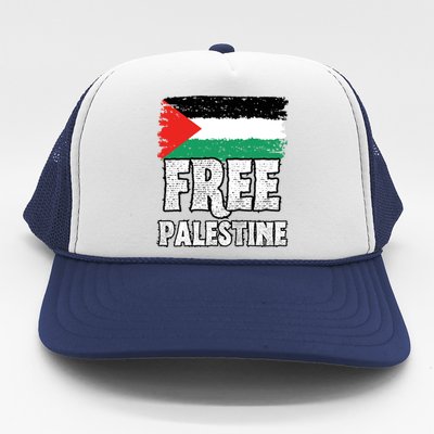 Free Palestine Flag Trucker Hat