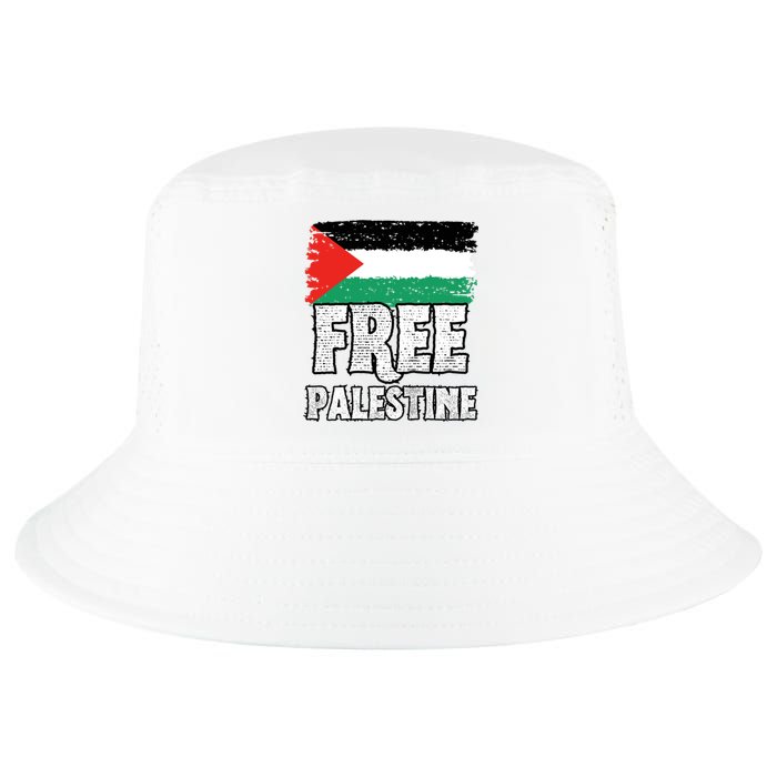 Free Palestine Flag Cool Comfort Performance Bucket Hat