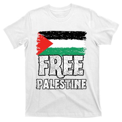 Free Palestine Flag T-Shirt