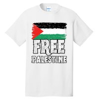 Free Palestine Flag Tall T-Shirt