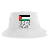 Free Palestine Flag Sustainable Bucket Hat