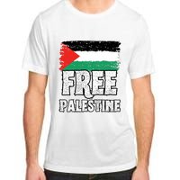 Free Palestine Flag Adult ChromaSoft Performance T-Shirt