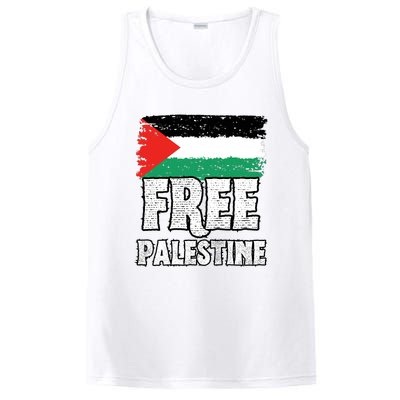 Free Palestine Flag PosiCharge Competitor Tank