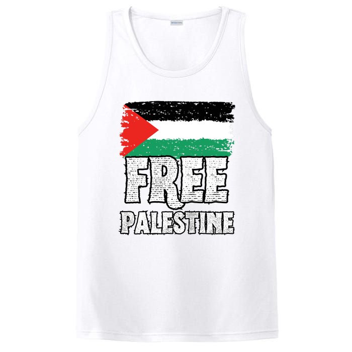 Free Palestine Flag PosiCharge Competitor Tank