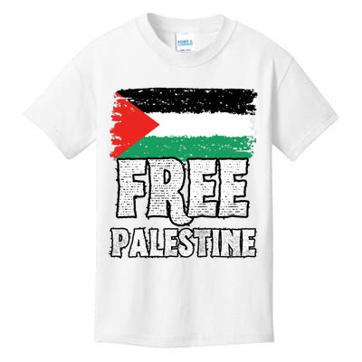 Free Palestine Flag Kids T-Shirt