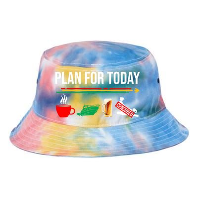 Funny Plan For Day Boating Boat Lovers For Pontoon Captains Gift Tie Dye Newport Bucket Hat