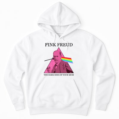 Funny Pink Freud The Dark Side Of Your Mom Hoodie