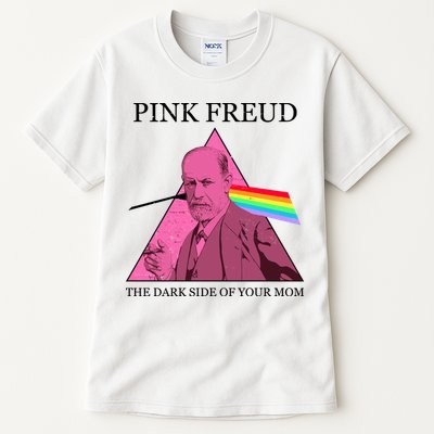 Funny Pink Freud The Dark Side Of Your Mom Tall T-Shirt