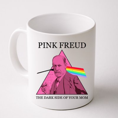 Funny Pink Freud The Dark Side Of Your Mom Mug