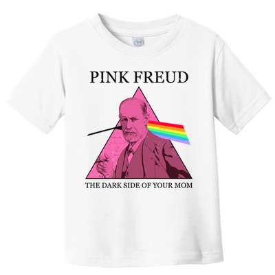 Funny Pink Freud The Dark Side Of Your Mom Toddler T-Shirt