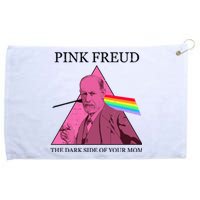 Funny Pink Freud The Dark Side Of Your Mom Grommeted Golf Towel