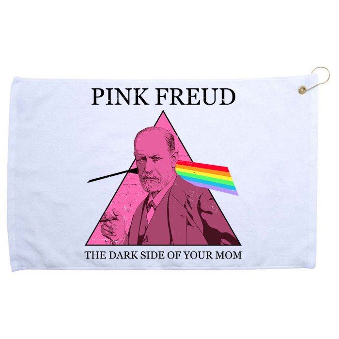 Funny Pink Freud The Dark Side Of Your Mom Grommeted Golf Towel