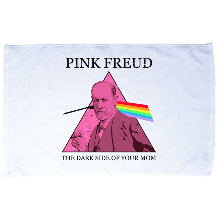 Funny Pink Freud The Dark Side Of Your Mom Microfiber Hand Towel