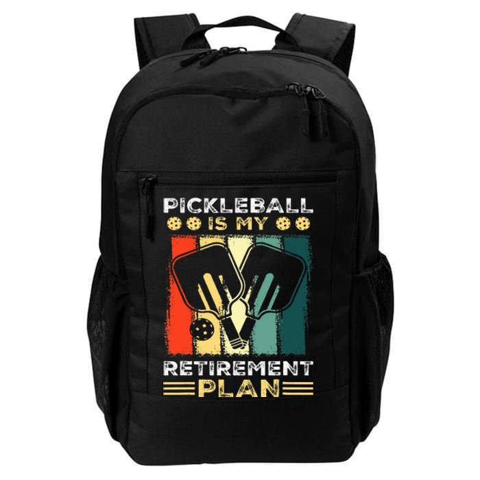 Funny Pickleball for Retirees or Ready to Retire Daily Commute Backpack