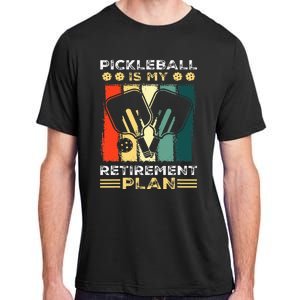 Funny Pickleball for Retirees or Ready to Retire Adult ChromaSoft Performance T-Shirt