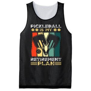 Funny Pickleball for Retirees or Ready to Retire Mesh Reversible Basketball Jersey Tank