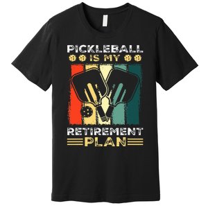 Funny Pickleball for Retirees or Ready to Retire Premium T-Shirt