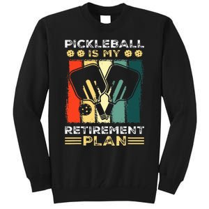 Funny Pickleball for Retirees or Ready to Retire Tall Sweatshirt