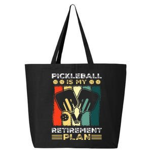 Funny Pickleball for Retirees or Ready to Retire 25L Jumbo Tote