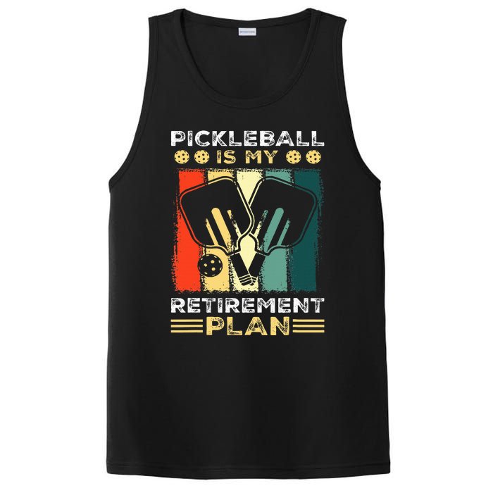 Funny Pickleball for Retirees or Ready to Retire PosiCharge Competitor Tank