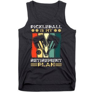 Funny Pickleball for Retirees or Ready to Retire Tank Top