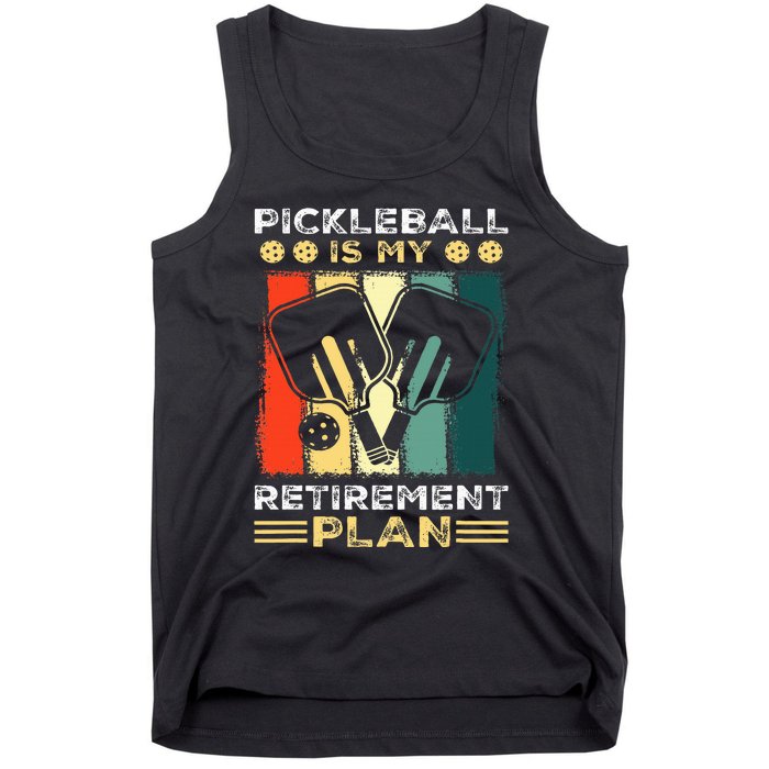 Funny Pickleball for Retirees or Ready to Retire Tank Top