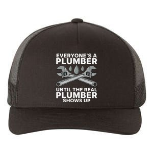 Funny Plumber For Wo Plumbers Pipefitter Steamfitter Yupoong Adult 5-Panel Trucker Hat