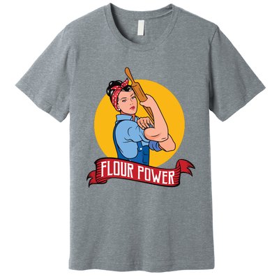 Flour Power Funny Baking & Pastry Baker Baking Gift Premium T-Shirt