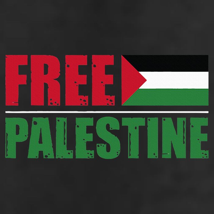 Free Palestine 7 Panel Mesh Trucker Snapback Hat