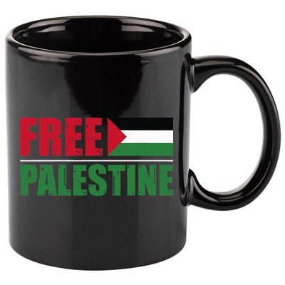 Free Palestine 11oz C Handle Ceramic Mug