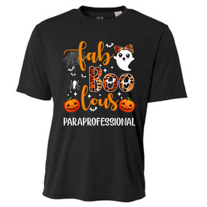 Faboolous Paraprofessional Funny Para Squad Happy Halloween Cooling Performance Crew T-Shirt