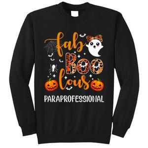 Faboolous Paraprofessional Funny Para Squad Happy Halloween Sweatshirt