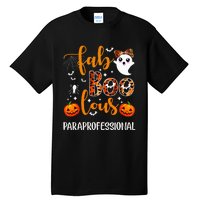 Faboolous Paraprofessional Funny Para Squad Happy Halloween Tall T-Shirt