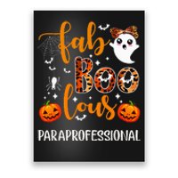 Faboolous Paraprofessional Funny Para Squad Happy Halloween Poster