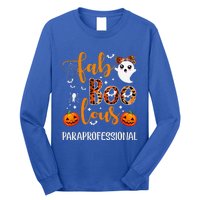 Faboolous Paraprofessional Funny Para Squad Happy Halloween Long Sleeve Shirt